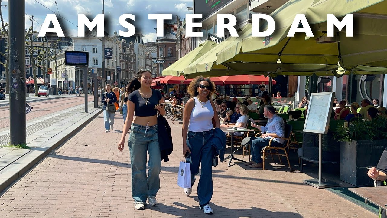 Amsterdam May Saturday Afternoon Walk | Amsterdam Is Ready For Summer 2024☀️🇳🇱