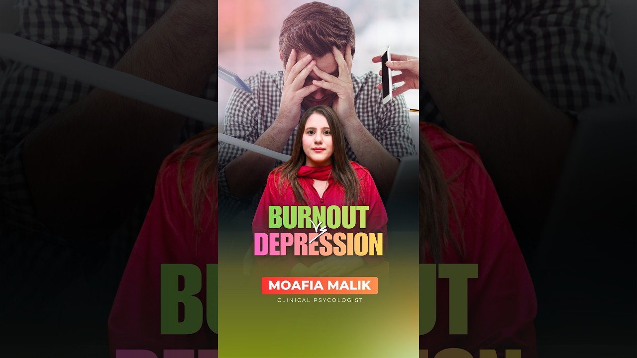Burnout vs Depression — Most People Get This Wrong