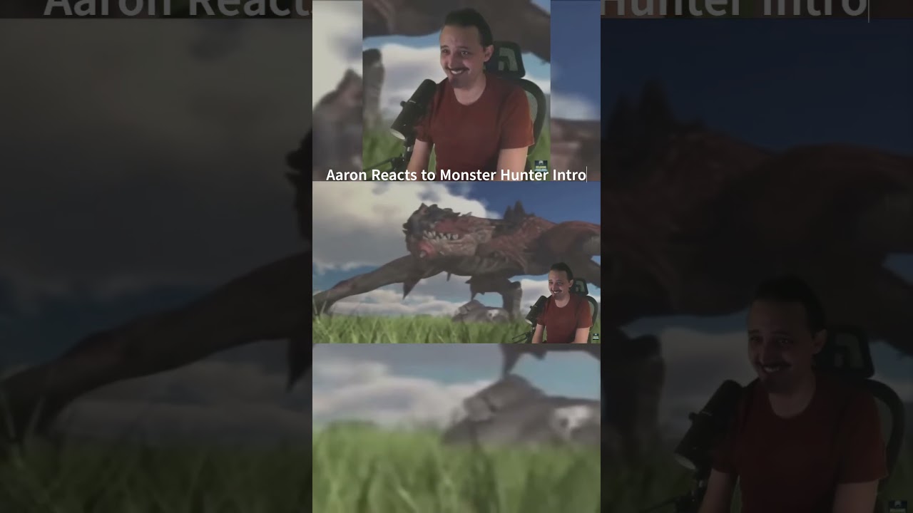 Aaron Reacts to Monster Hunter Intro | 