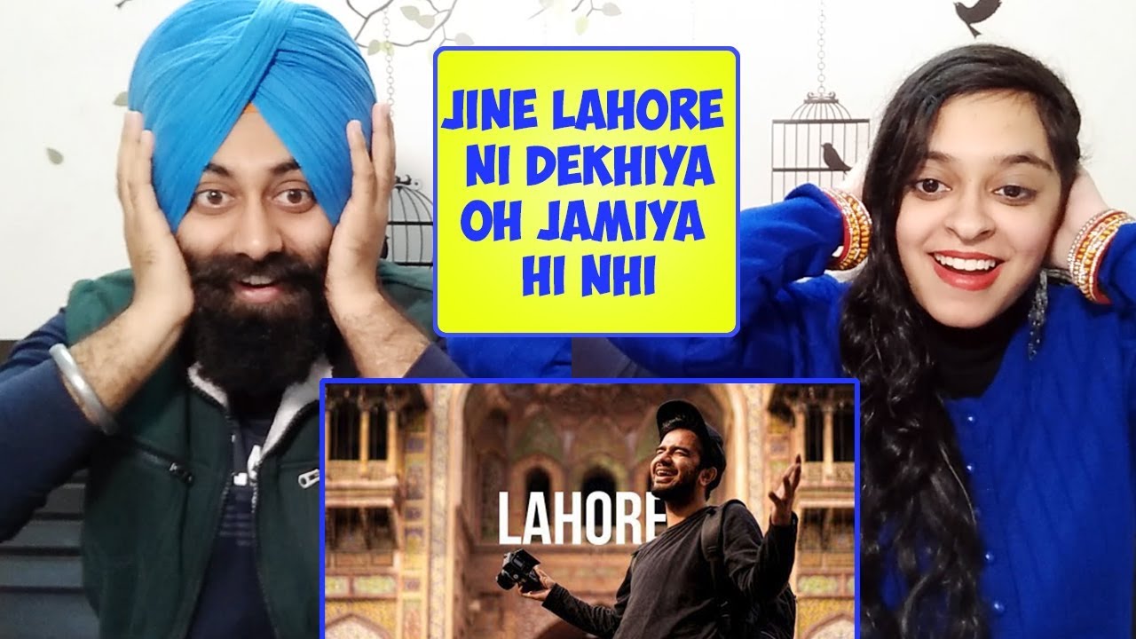 Indian Reaction on LAHORI LOVE Ft. Irfan Junejo | PunjabiReel TV