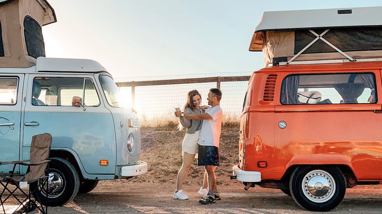 Vintage VW Bus Road Trip Up The West Coast of California (weekly vlog)