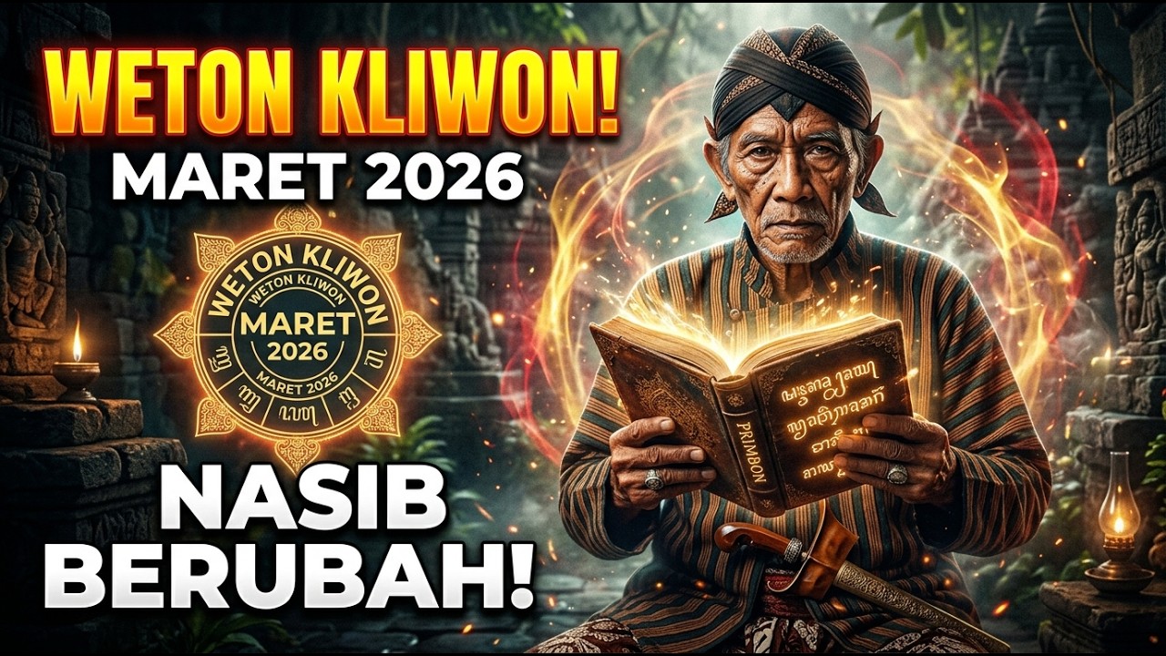 WETON KLIWON WAJIB TAHU! Maret 2026 Disebut Titik Perubahan Nasib