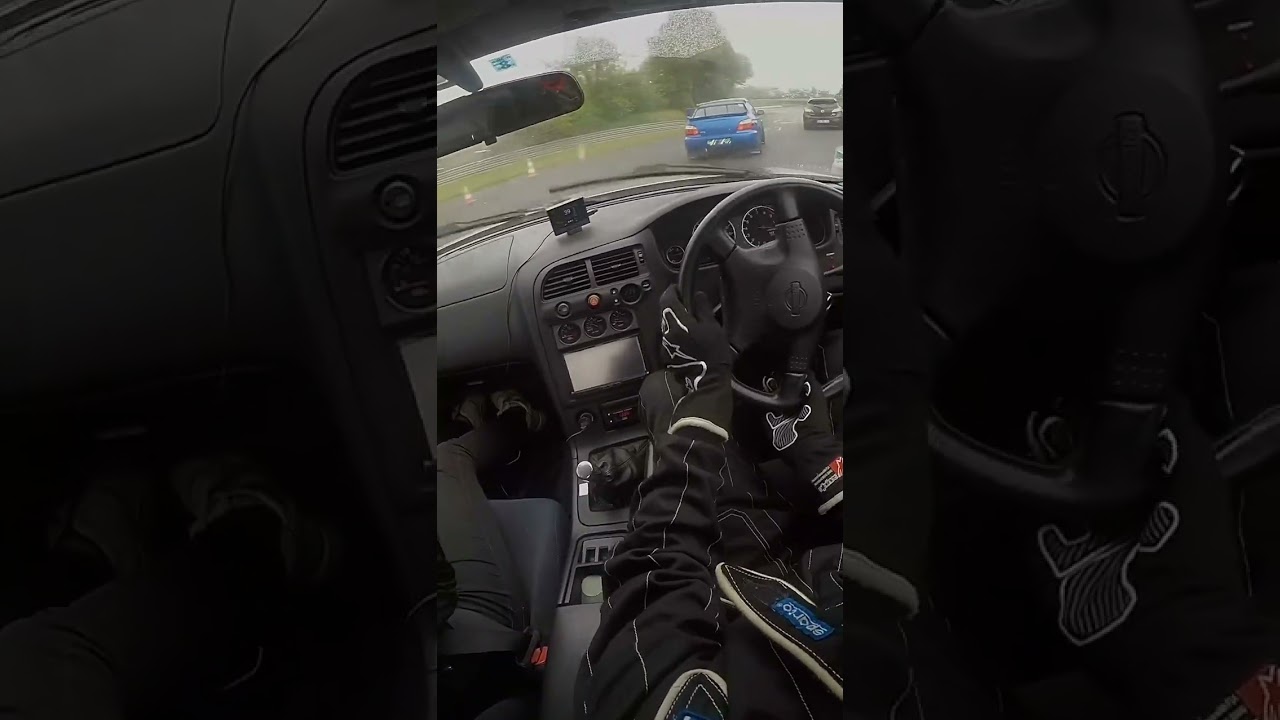 Jap’n’car Festival 2024 session pluie Nissan Skyline R33 GTR