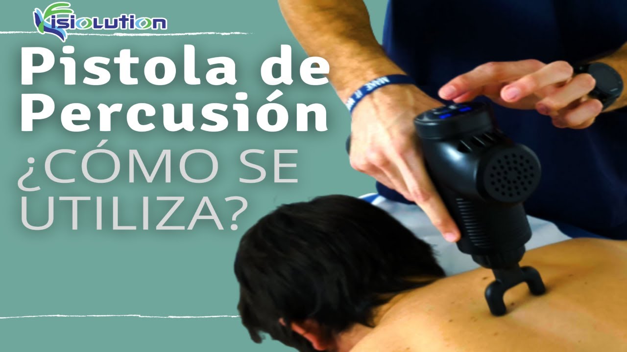 PISTOLAS de MASAJE - PERCUSION - VIBRACION ¿Qué son y cómo se utilizan?  | Fisiolution