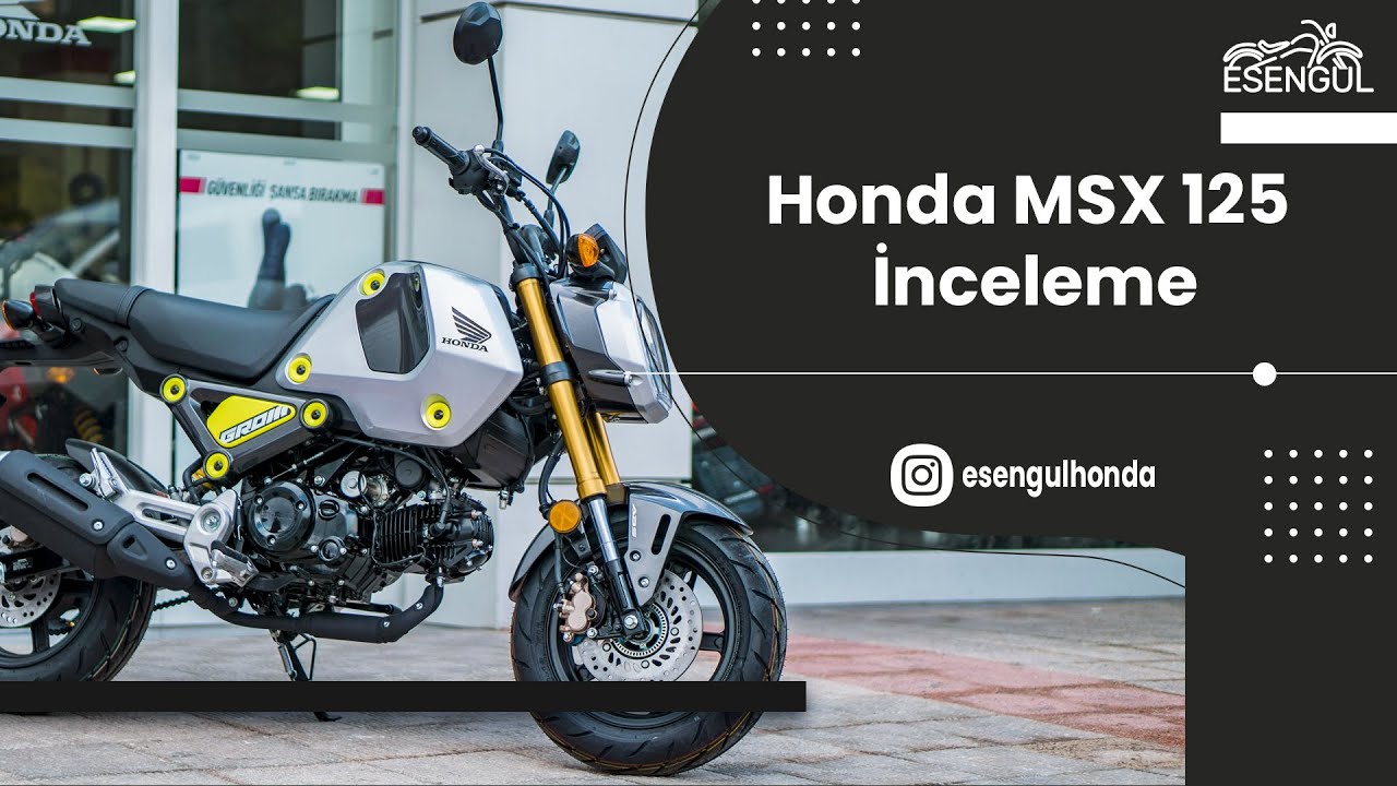 Honda MSX 125 İnceleme