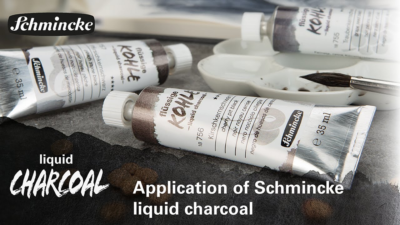 The application possibilities of SCHMINCKE liquid charcoal