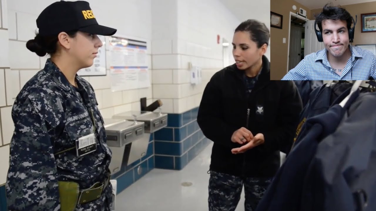 Reacting to the Navy Bootcamp Video i had to remove - RTC Great Lakes