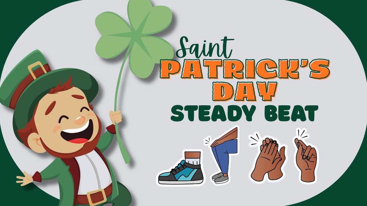 St Patricks Day Body Percussion play along / brain break
