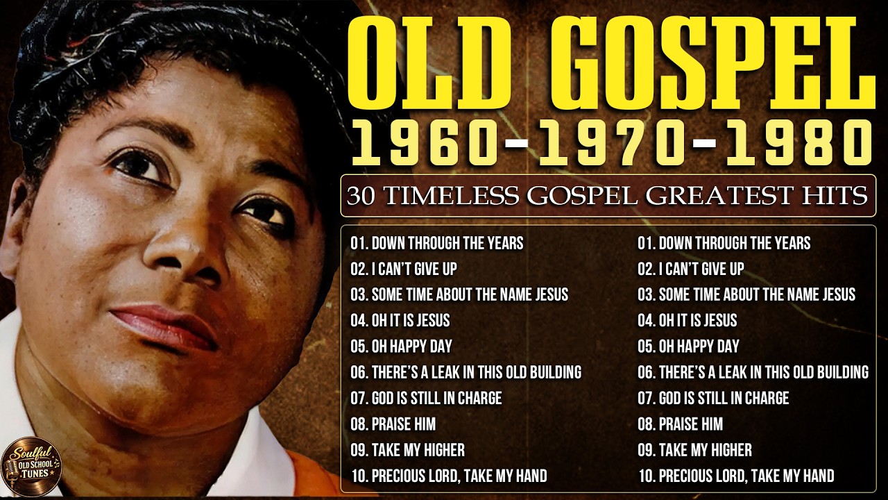 GREATEST HITS BLACK GOSPEL MUSIC FOR SUNDAY | OLD SCHOOL GOSPEL COLLECTION | CLASSIC GOSPEL 70S 80S