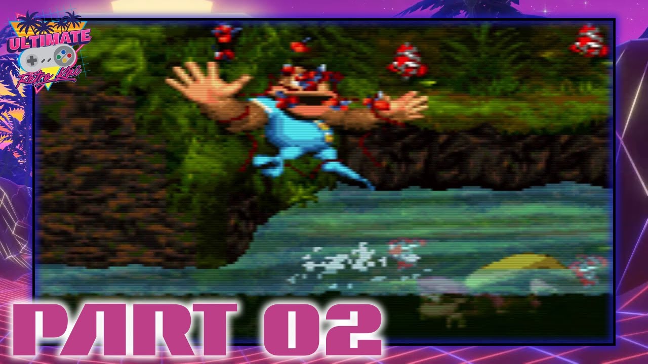 Donkey Kong Country 3 Dixie Kong's Double Trouble! [SNES] Part 02 Kremwood Forest {No Commentary}