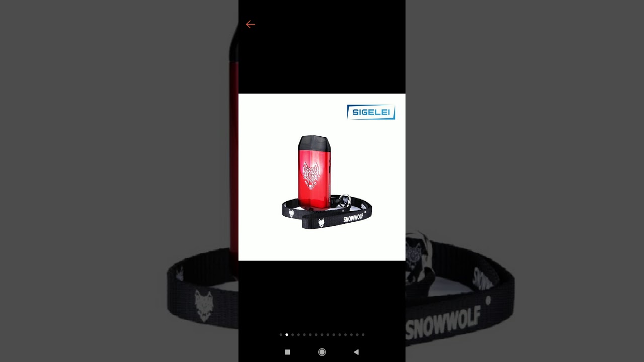 Sigelei Snowwolf Exilis Rebuildable Pod Kit