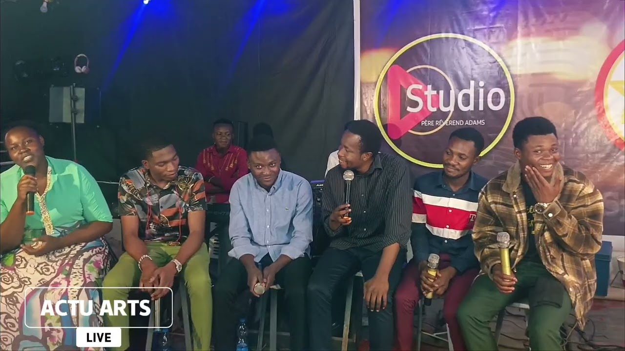 ACTU ARTS LIVE AVEC LES ARTISTES DE LA RUASHI @TITINUMBI001 