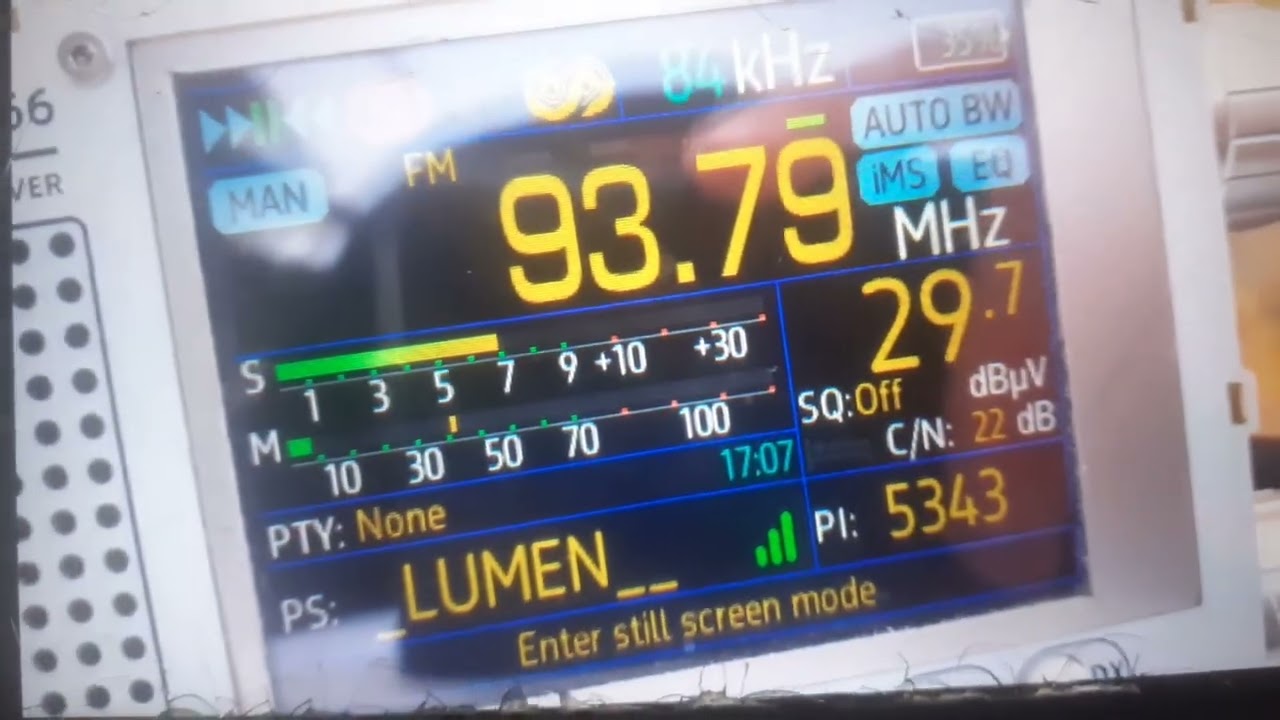 FM Bandscan Senohrad (92.6-94.9 MHz)