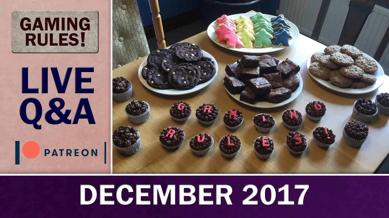 Gaming Rules! Monthly Q&A - December 2017