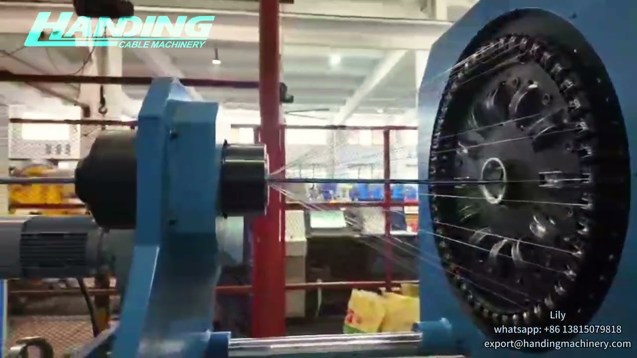 HANDING STA 1600+1250 Single Twist Steel Wire Armoring Line | Cable Cabling & Armoring Solution