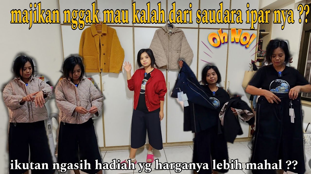 MAJIKAN NGGAK MAU KALAH !! MAJIKAN IKUT NGASIH HADIAH YANG LEBIH MAHAL ?? 