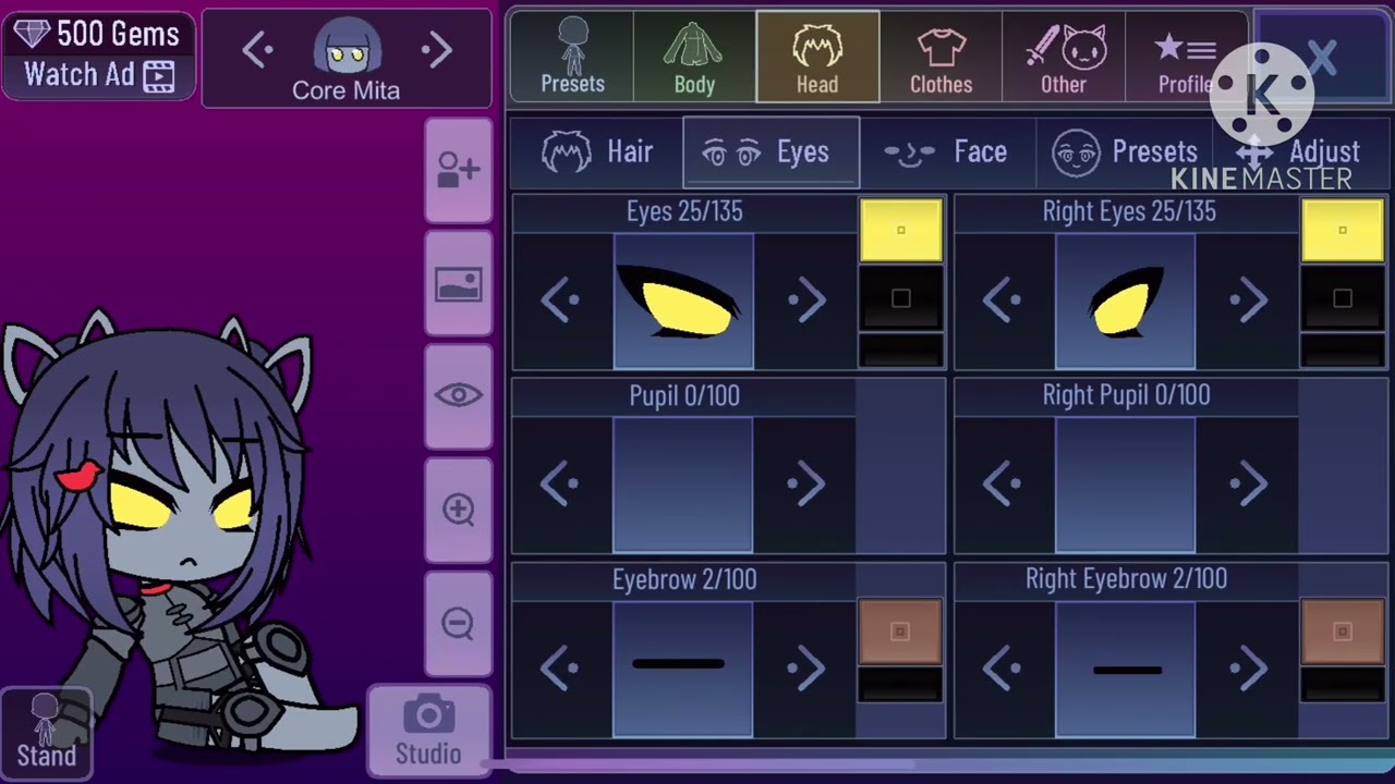 Miside Gacha club: Core Mita tutorial