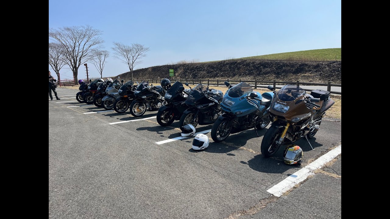 ZZR1100 ZX-11 1100会 九山会 2025.3.23 ツーリング（モーリー生誕祭in阿蘇らへん）