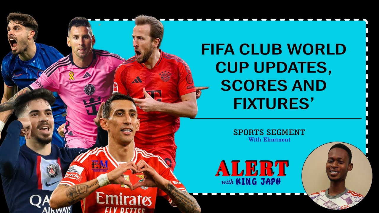 ALERT | FIFA CLUB WORLD CUP | ROAD TO R16 | SPORTS SEGMENT