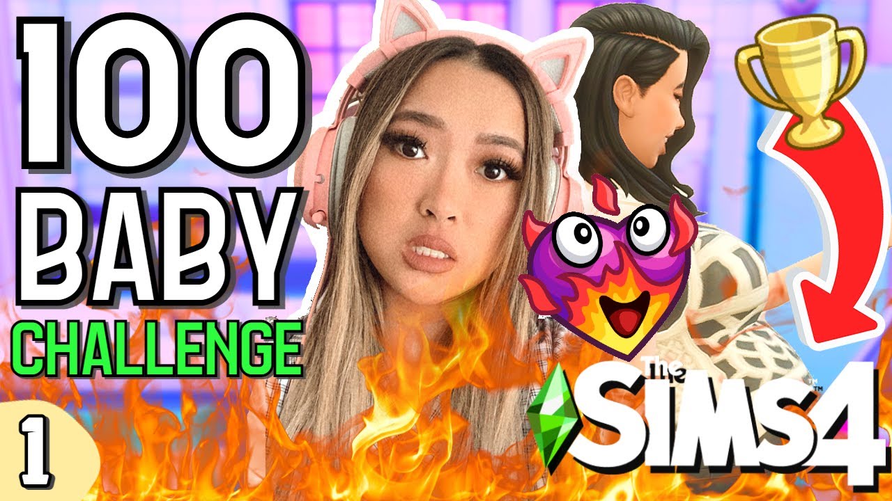 Builder Attempts The 100 Baby Challenge: Sims 4 Let's Play | Part 1