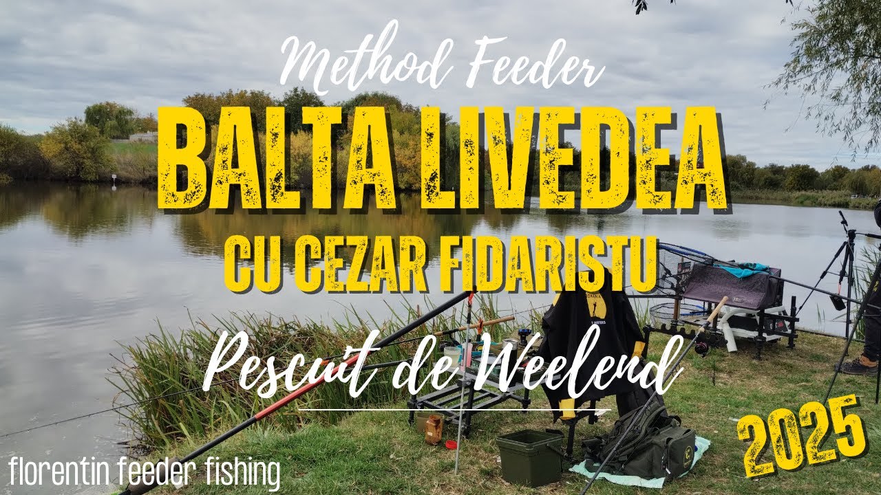 Vorba multa, peste putin? 🎣Pescuit de Weekend cu @Cezar Feeder Fishing pe Balta Livedea🐟 #methodfeeder