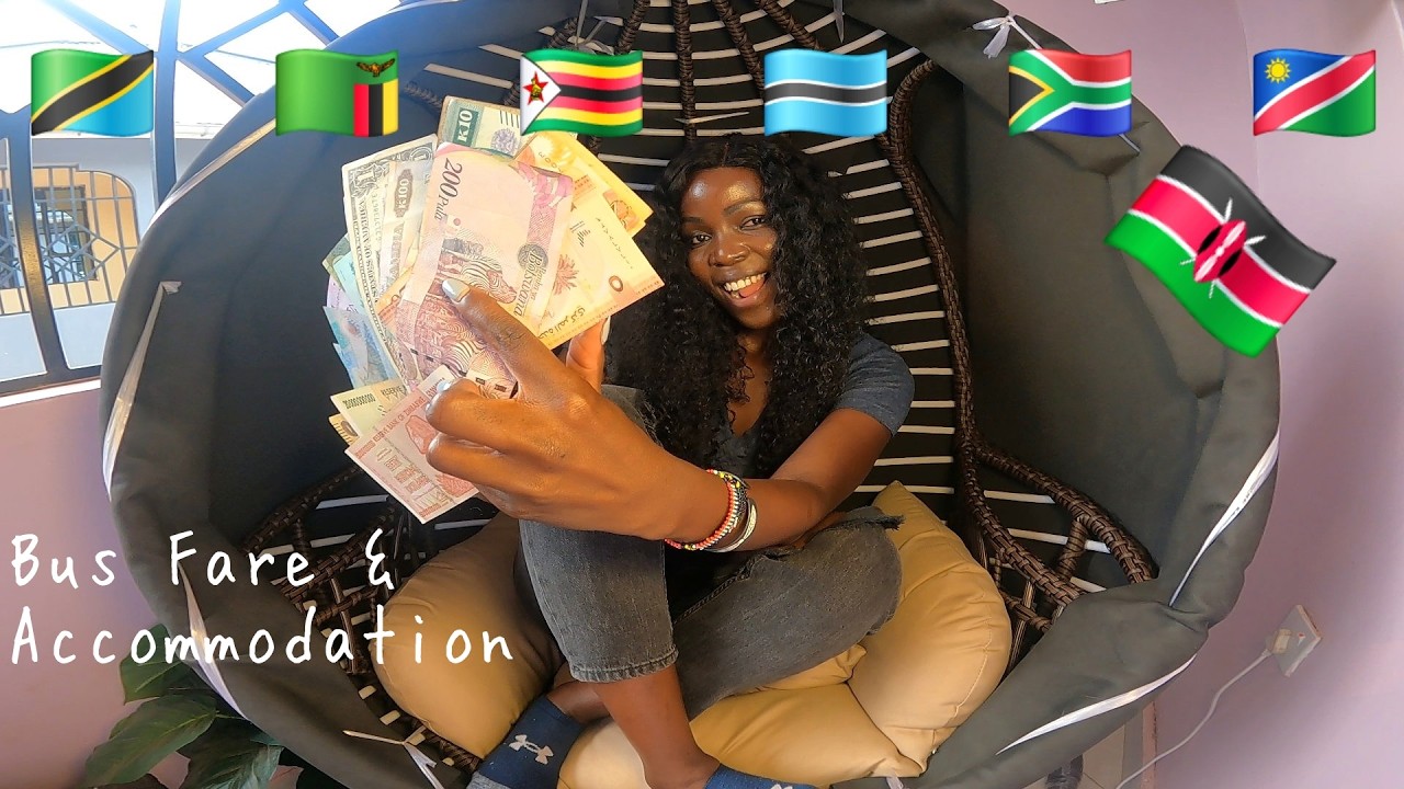 How much I Spent on Bus fare|Accommodation from Kenya to 🇰🇪 South Africa🇿🇦 |6 countries