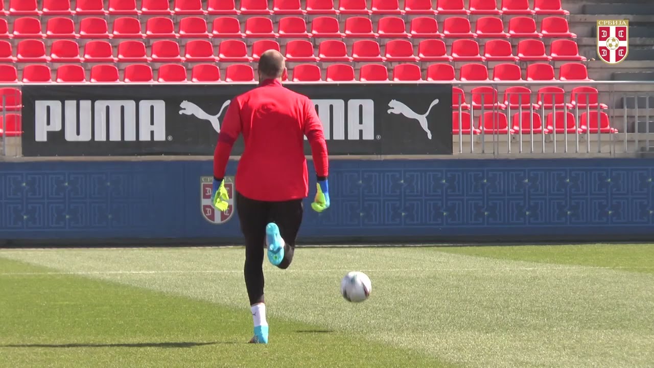 Trening reprezentacije Srbije pred odlazak u Budimpeštu (23.03.2022.)