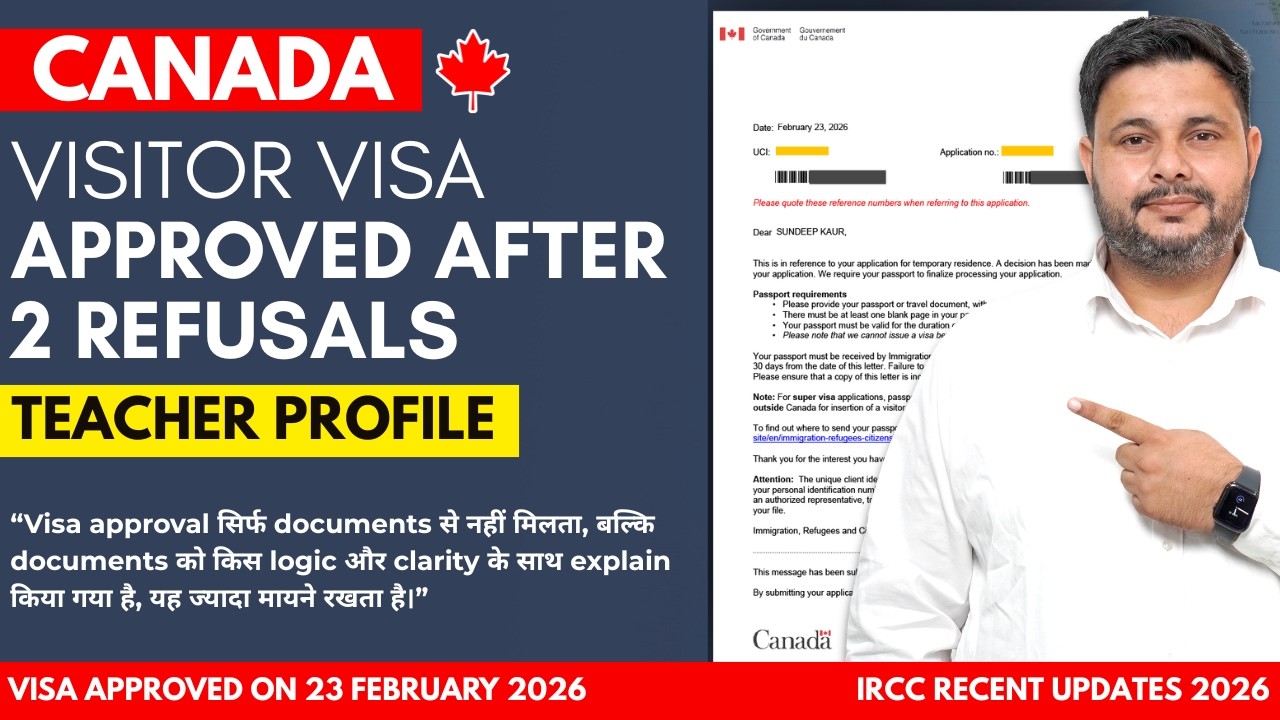 Canada Visitor Visa Approval After 2 Refusals