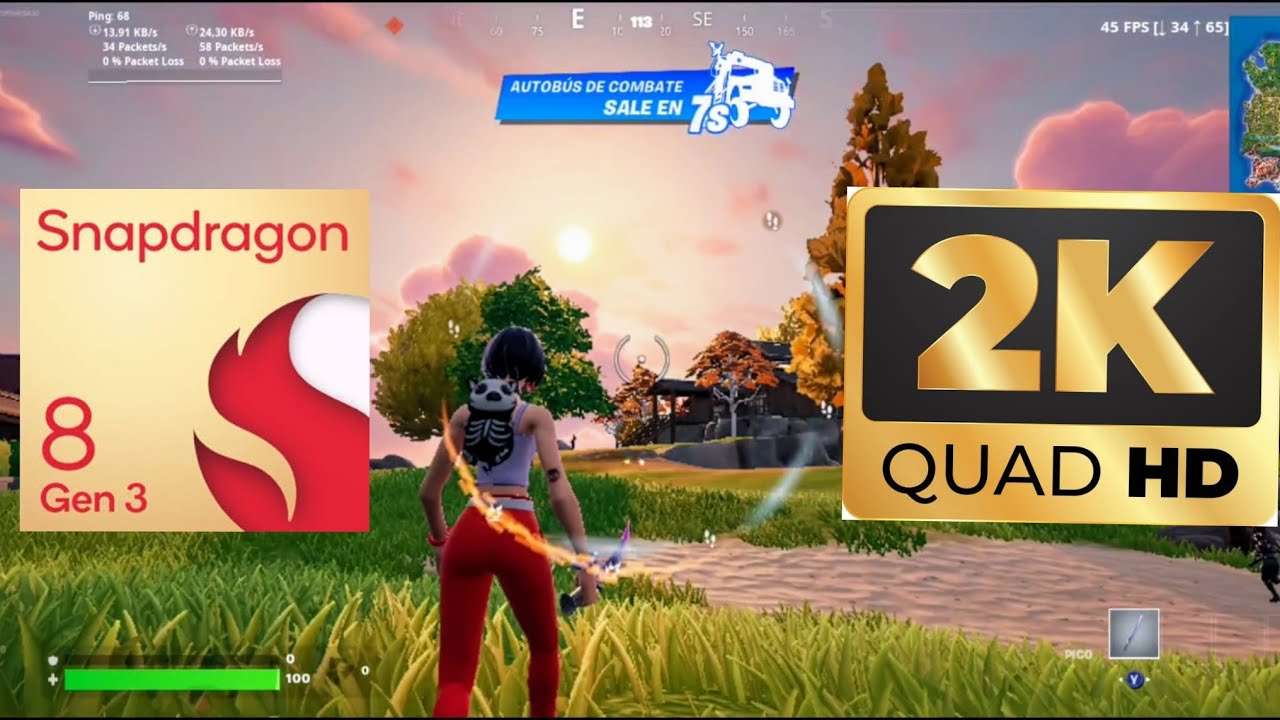 FORTNITE MOBILE 90 Fps GRÁFICOS EPICOS Nubia z60 Ultra Leading Version 2025
