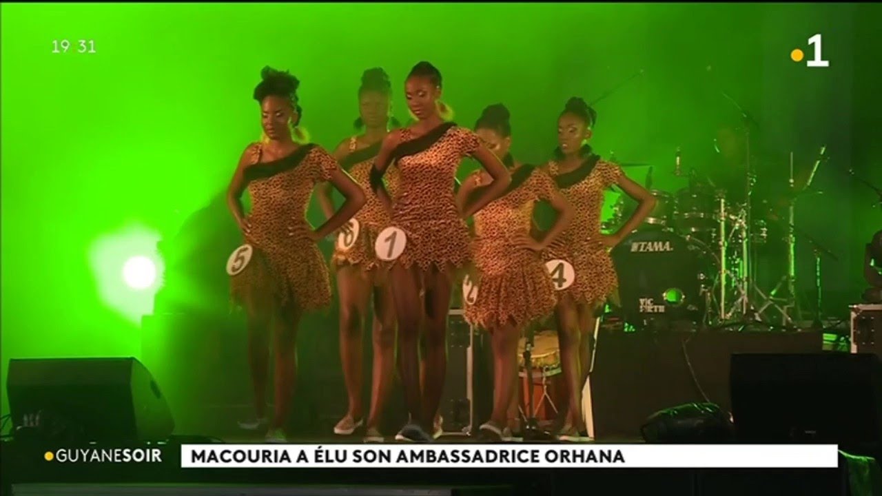 F&ecirc;te : Macouria a &eacute;lu son ambassadrice Orhana