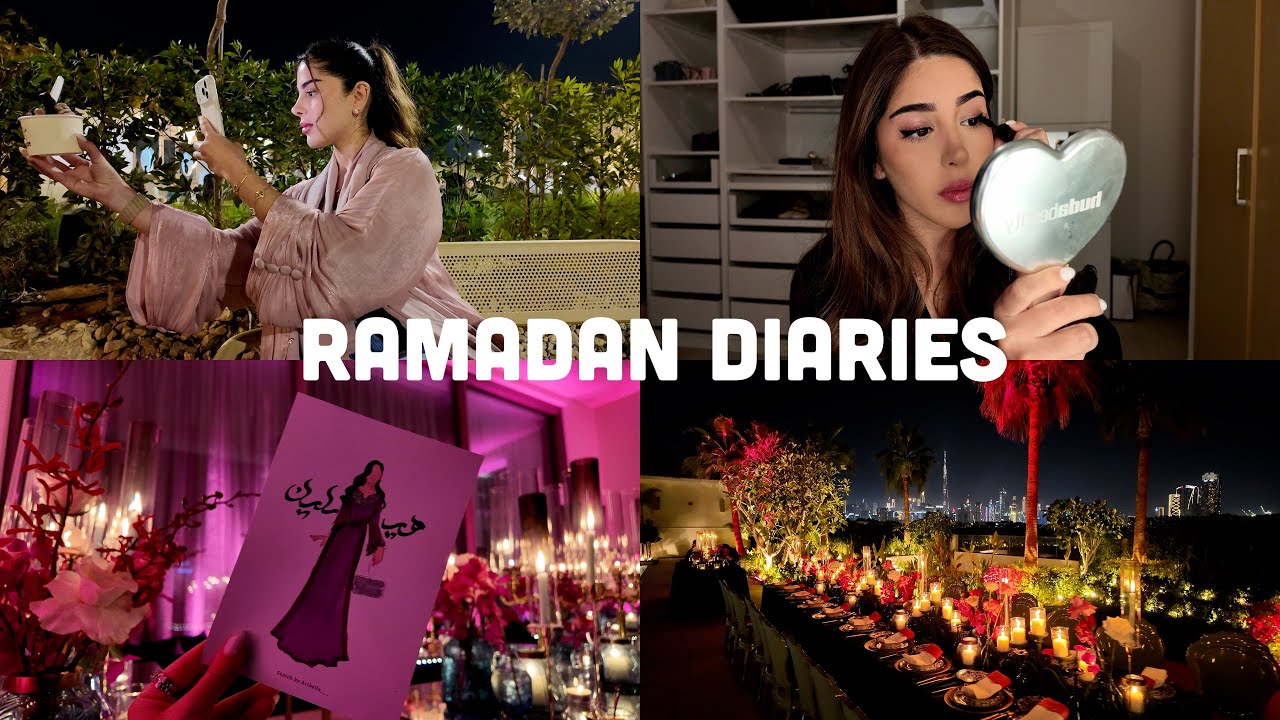 ramadan in dubai vlog ❤︎ suhoor nights, cooking for iftar & date night