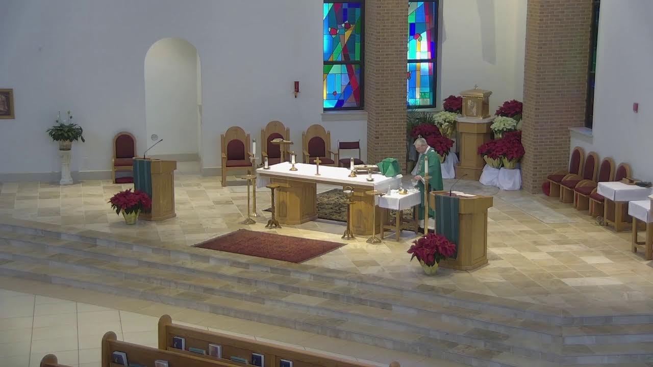 Wednesday 9:00am Mass