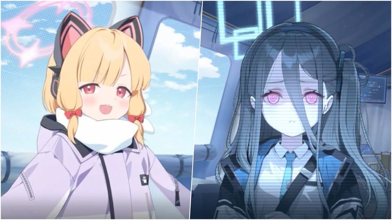 [블루아카이브] 모모이vs케이 / Blue Archive Momoi vs Kei