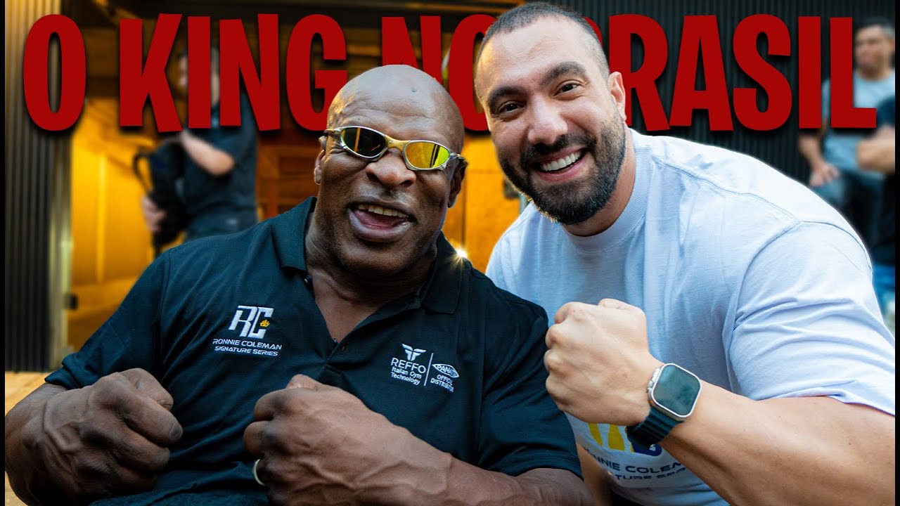 PASSEI 1 SEMANA COM O RONNIE COLEMAN NO BRASIL