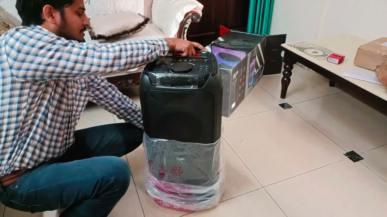 boAt Partypal 400 Bluetooth Speaker with 160 W | Unboxing & Features