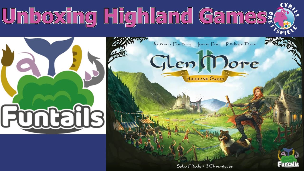 Erster Einblick - Glen More II: Highland Games von Funtails - digital print