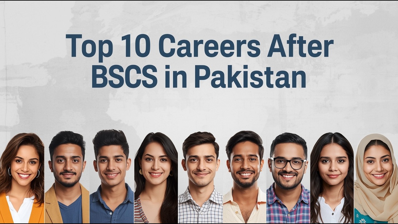 Top 10 Careers After BSCS in Pakistan 2025 | Scope, Jobs