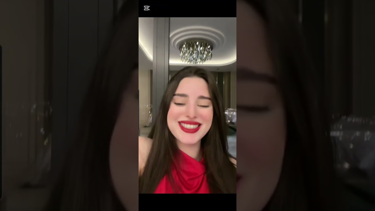 لايف صابرينا جمالها طاغي سلمى بالأحمر 🔥 صابرينا حكمت على فهد 🤣