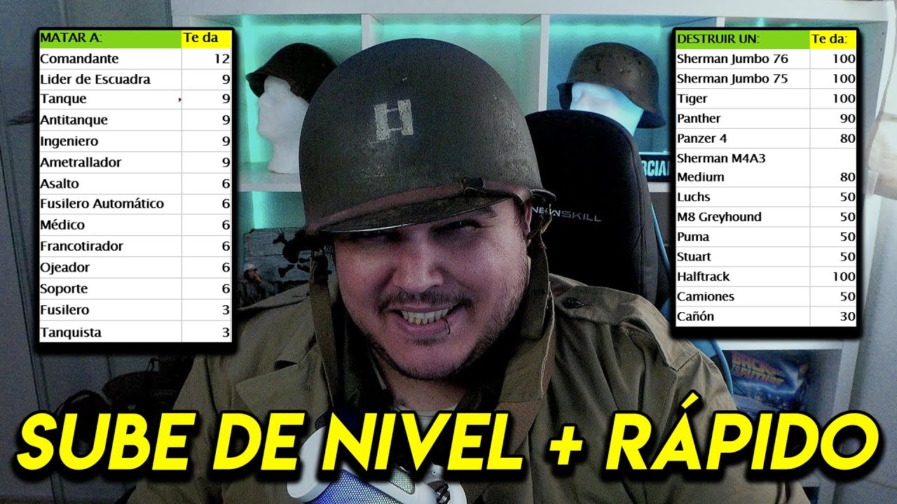 SUBE de NIVEL MÁS RÁPIDO en Hell Let Loose