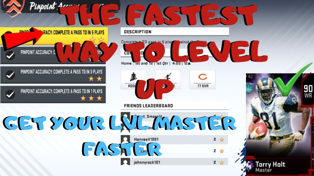 The Fastest Way To Level UP in Madden NFL 20 Get Your LVL Master Faster
