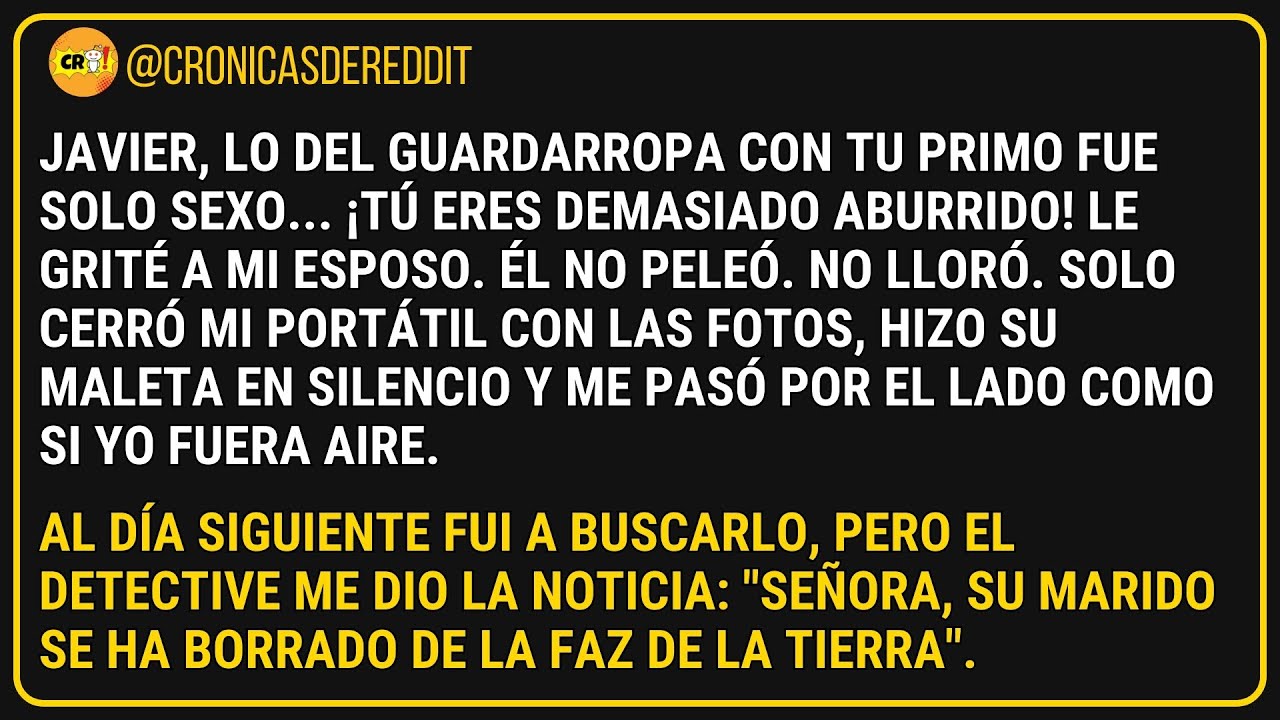 Lo Engañé con su PRIMO en la Boda y Él DESAPARECIÓ (Lo Busco OBSESIONADA)