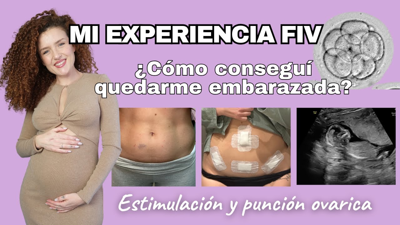 🤰¿CÓMO ME QUEDÉ EMBARAZADA? 🩺 Mi Experiencia con FIV | Operaciones, estimulación y punción ovárica.