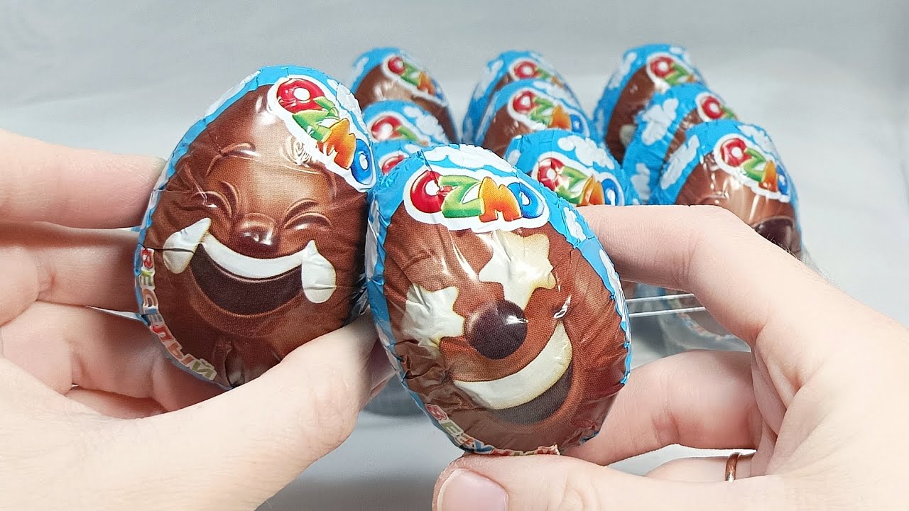 🤎OZMO. Часть 2. Новые сюрпризы в турецких шоколадных яйцах. Турецкий Kinder Surprise.