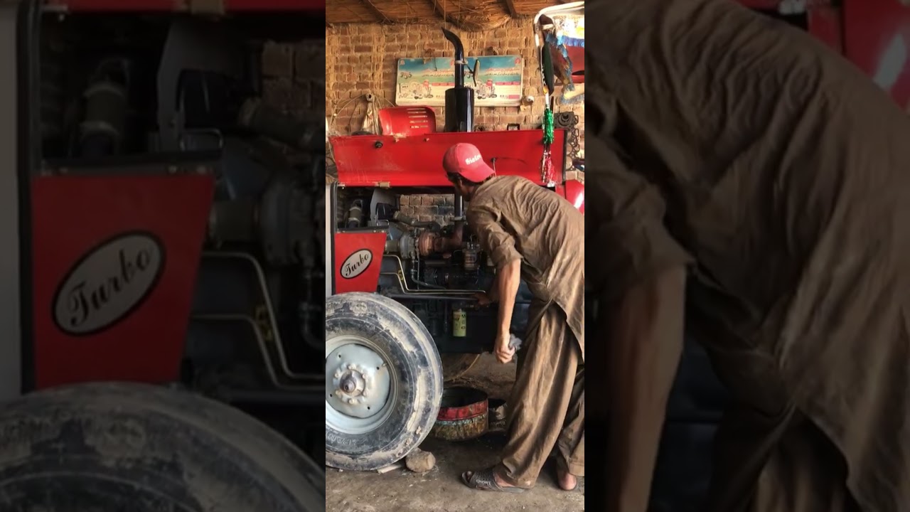 MF 260 stanadyne Diesal pump testing and sound check