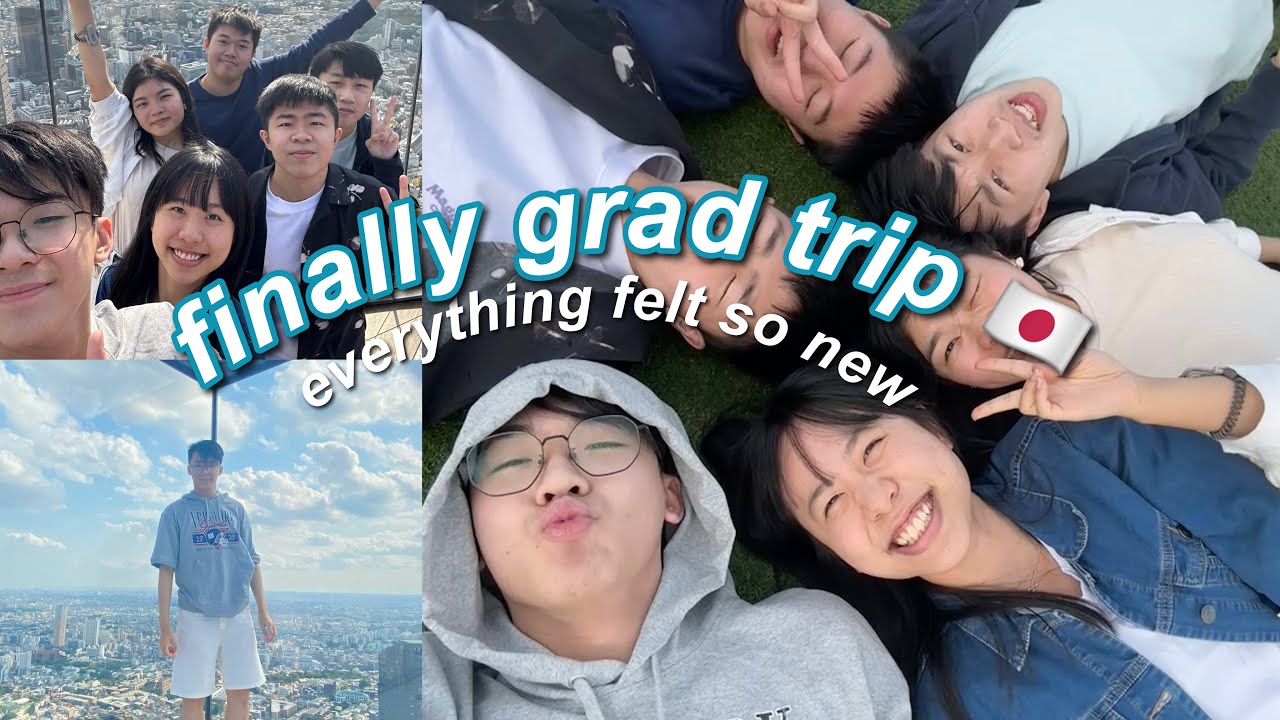 Grad trip in Tokyo EP1 🇯🇵🍜 : 第一次同朋友去旅行, Shibuya Sky, 新宿區