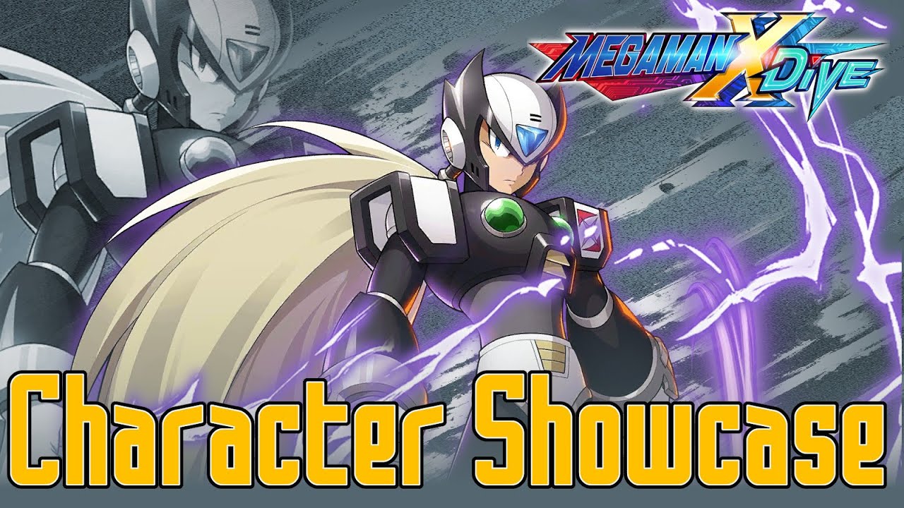Демонстрация персонажей Black Zero 5* — Mega Man X DiVE