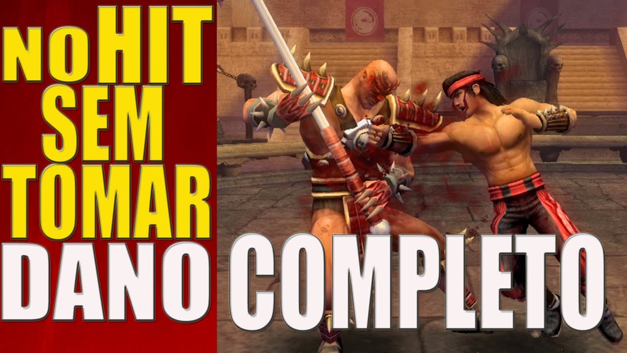 [TAS] Mortal Kombat Shaolin Monks HARD (NO HIT) SEM TOMAR DANO - LIU KANG (PS2)