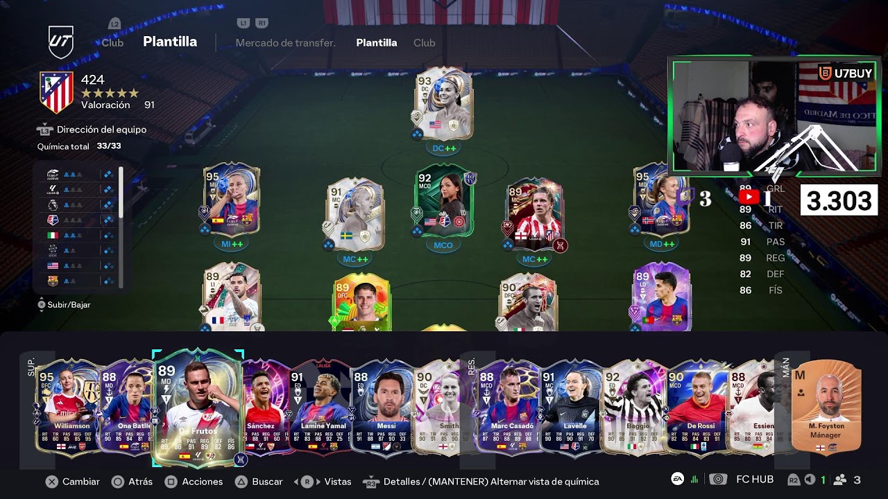 NOCHE DE TORNEO #fifa #easports #ultimateteam #streamer #gameplay