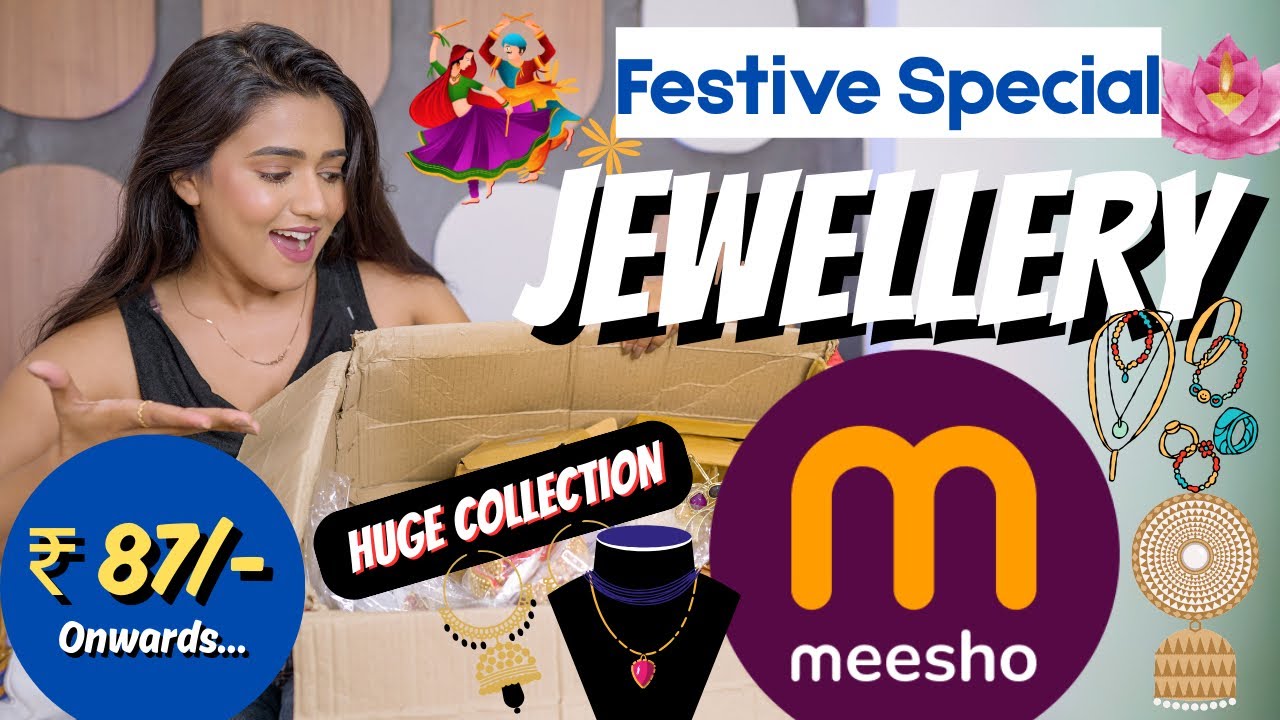Huge JEWELLERY from meeesho | Bengali-Maharashtrain-pahadi-rajputani etc All types of sets| gimaashi