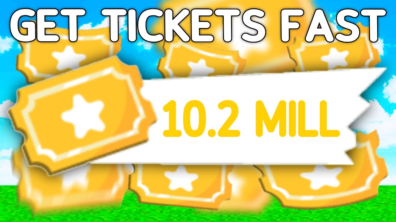 How To EARN TICKETS FAST In Adopt Me Update